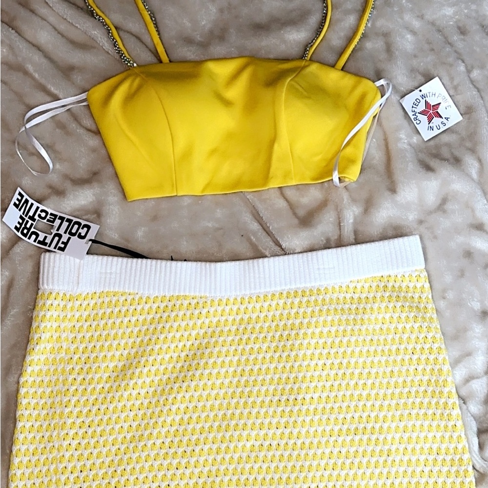 Nwt yellow set